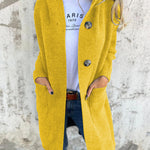 Zoe | Long Button-Front Knit Cardigan