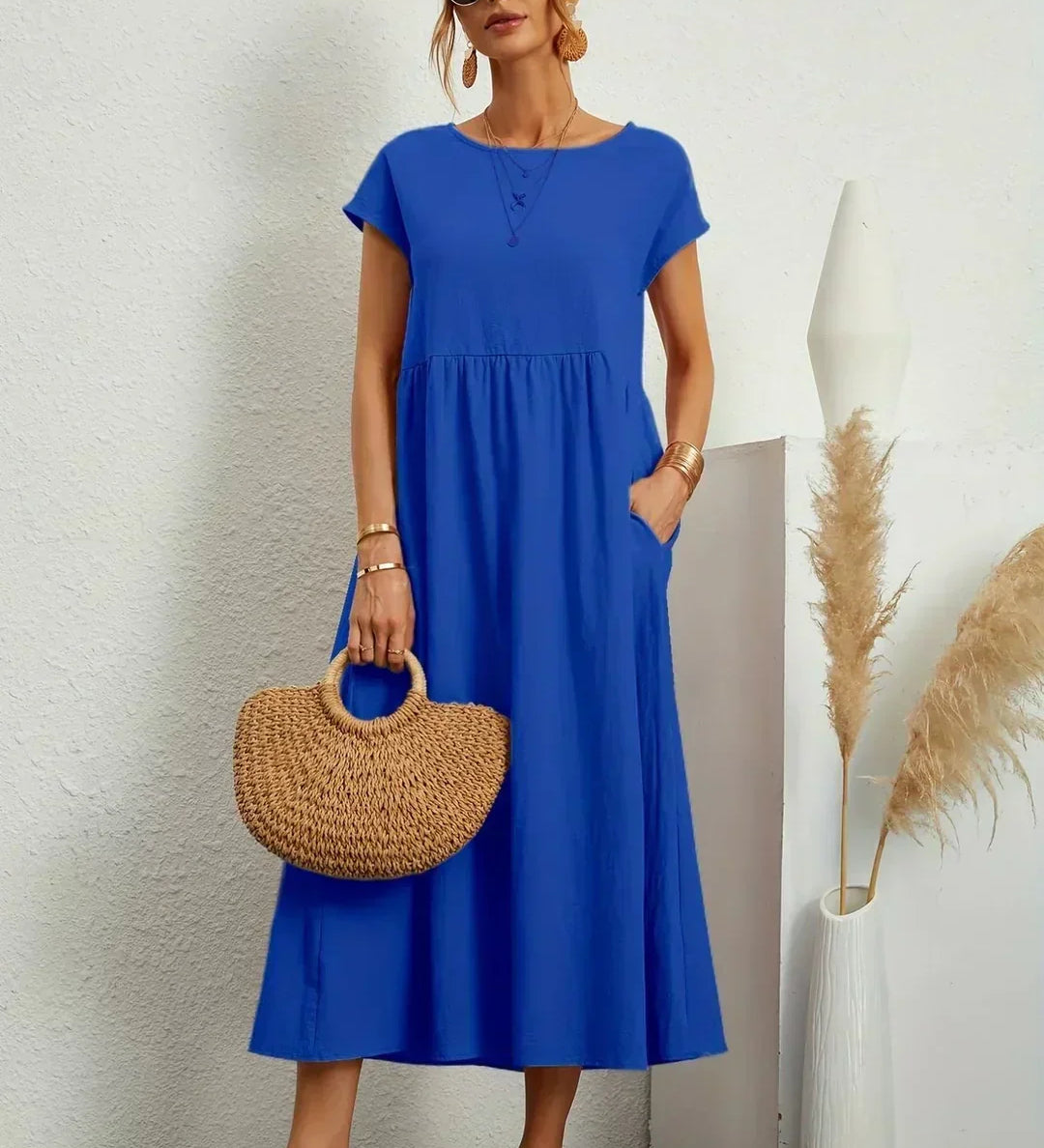 ISABEL | Relaxed Fit Midi Dress