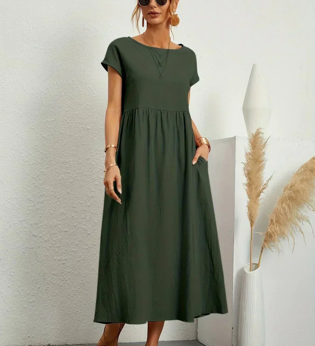 ISABEL | Relaxed Fit Midi Dress
