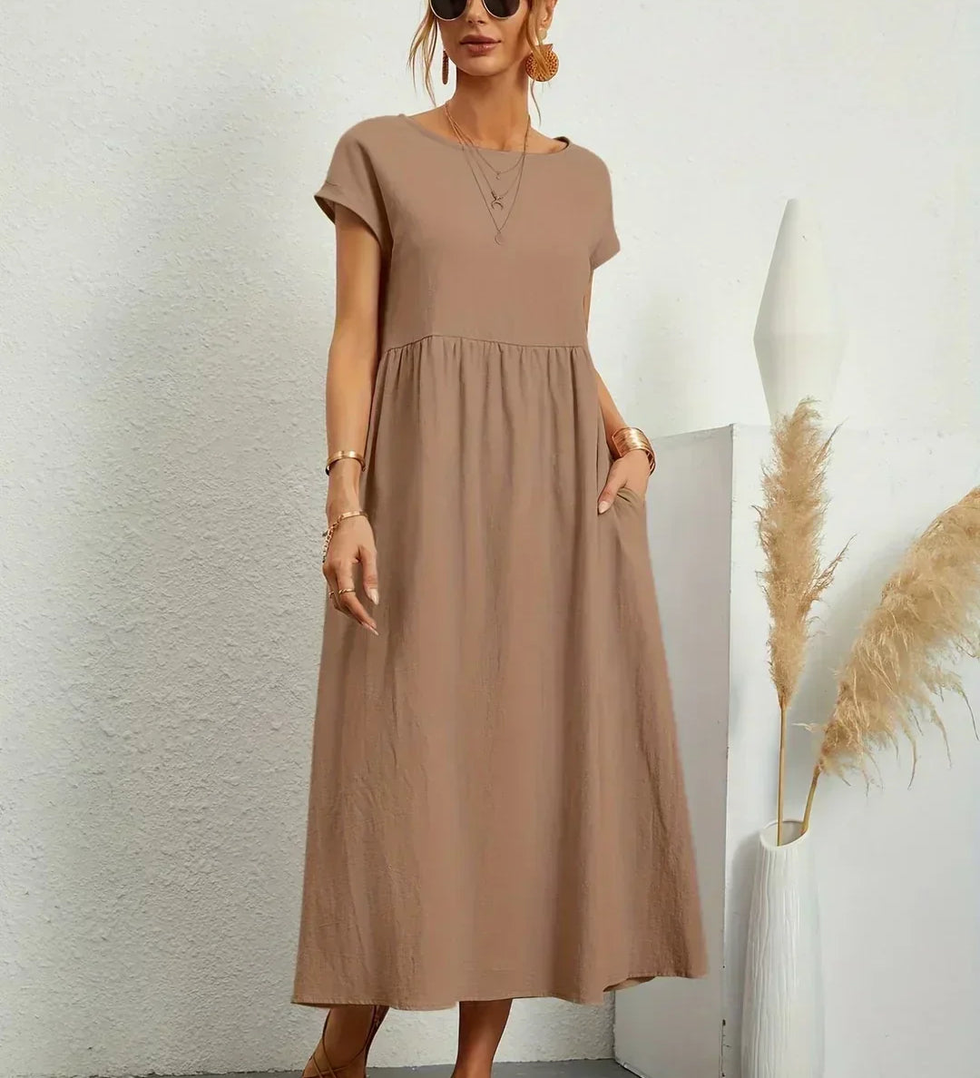 ISABEL | Relaxed Fit Midi Dress