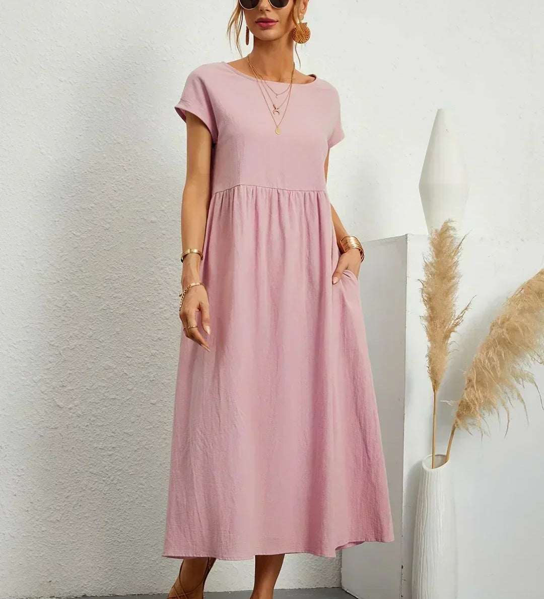 ISABEL | Relaxed Fit Midi Dress