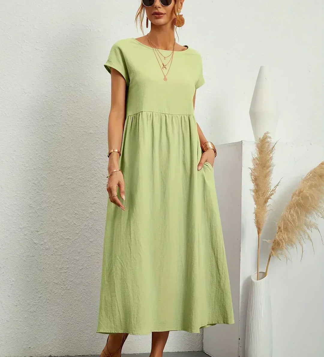 ISABEL | Relaxed Fit Midi Dress