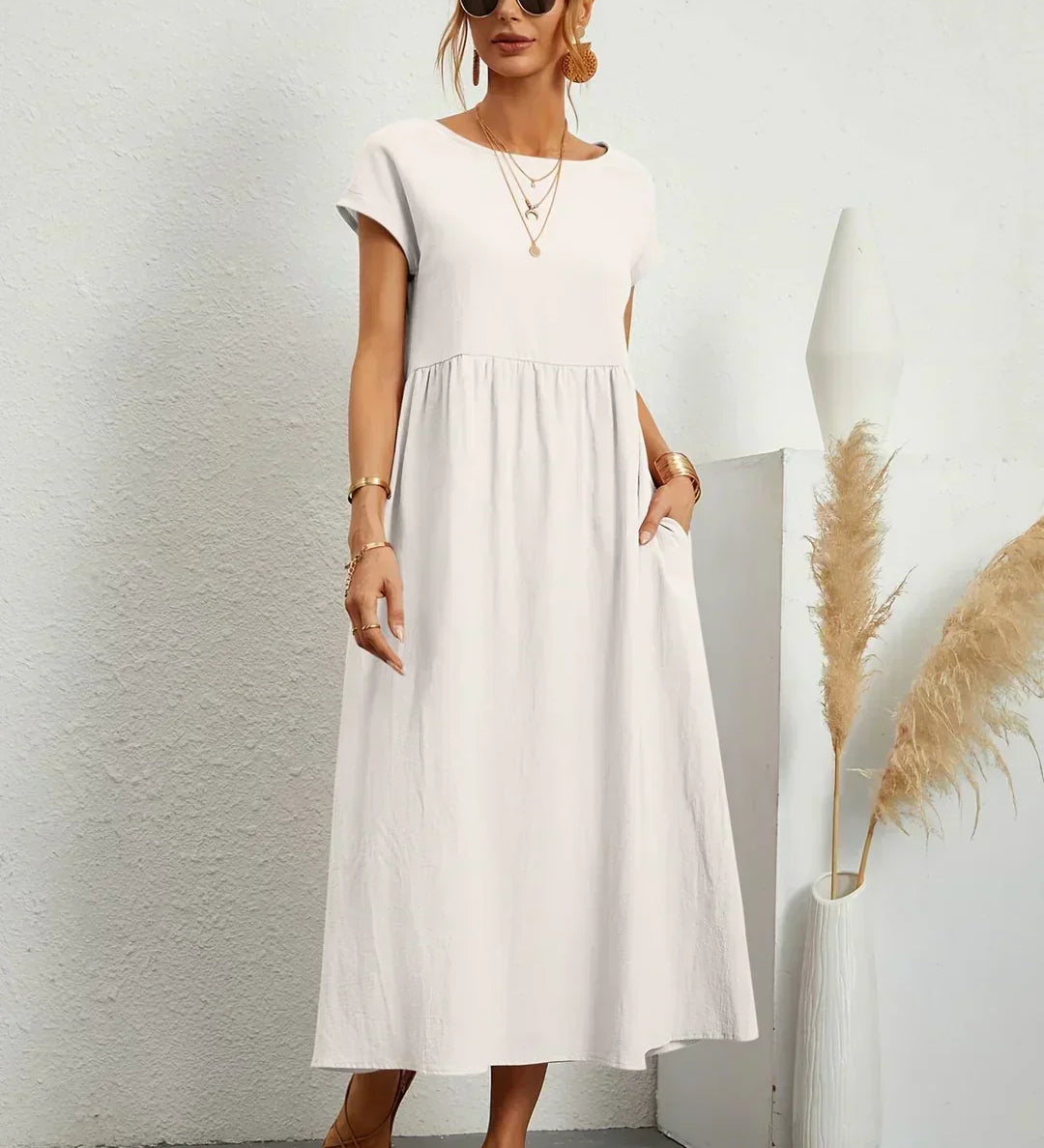 ISABEL | Relaxed Fit Midi Dress