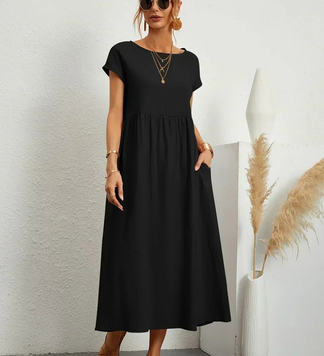 ISABEL | Relaxed Fit Midi Dress