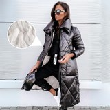Aurelia | Long Winter Coat, Windproof and Water-Resistant