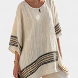 Noémia - Elegant Linen and Bamboo Set