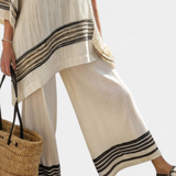 Noémia - Elegant Linen and Bamboo Set