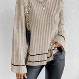 Alison | Women's Turtleneck Ribbed Sweater