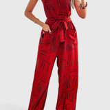 Alondra Linen Sleeveless Jumpsuit