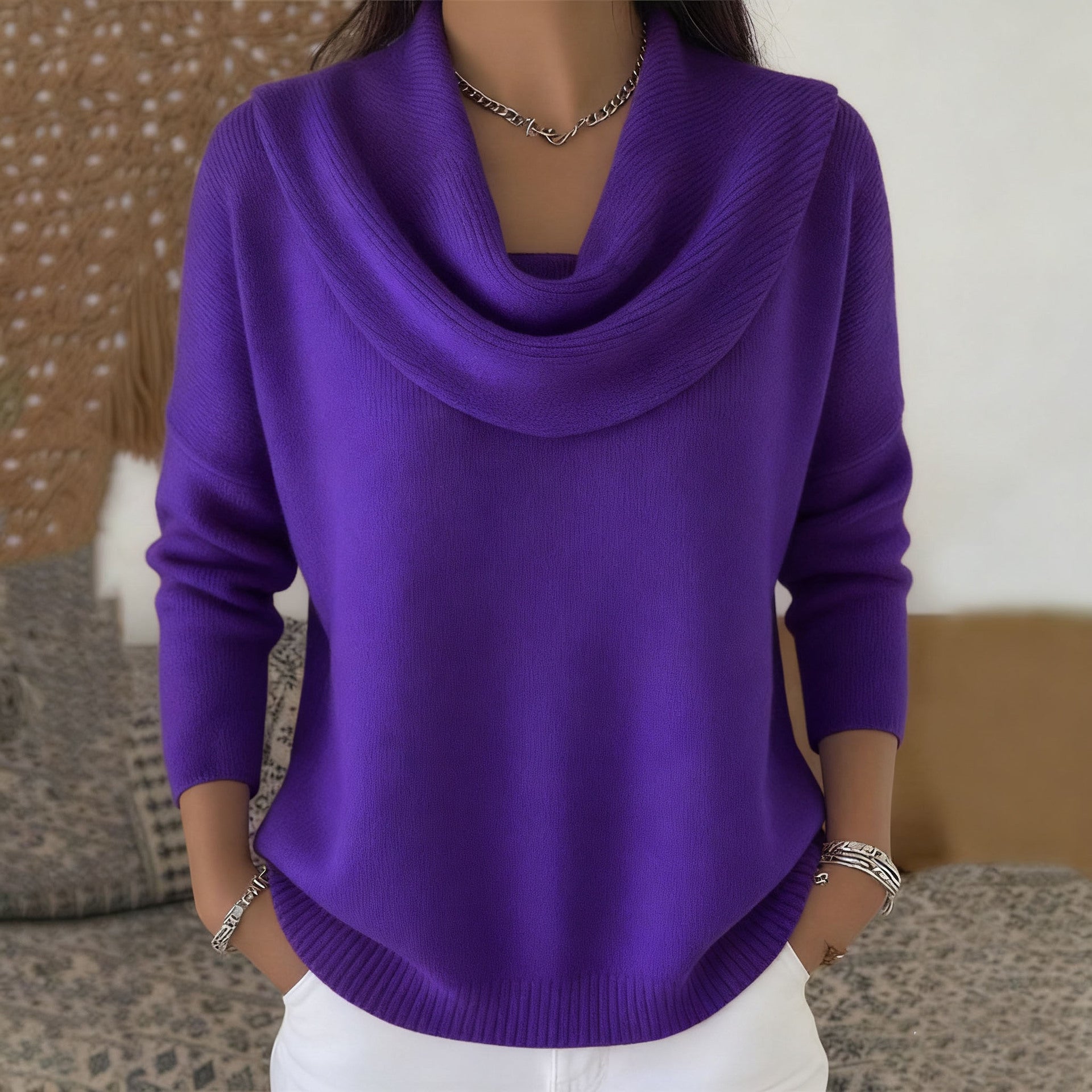 Effie | Collared Jumper
