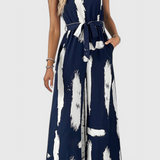 Zola Wide Leg Printed Jumpsuit