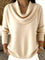 Juliette | Draped Neckline Jumper