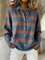 Nicole | Buttoned Checked Cardigan