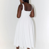 DAISY | Square Neck Midi Dress