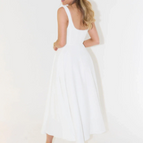 DAISY | Square Neck Midi Dress