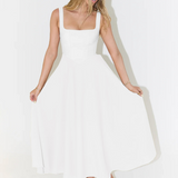 DAISY | Square Neck Midi Dress