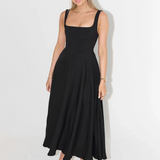 DAISY | Square Neck Midi Dress