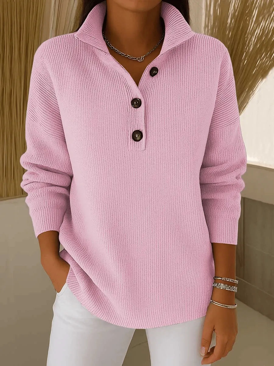 Florence | Polo V-Neck Jumper