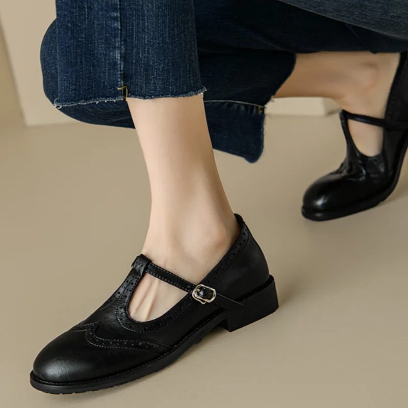 Nellie | Elegant T-Strap Mary Janes