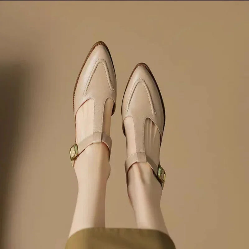 Queenie | Aurenza Buckle Shoes