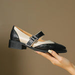 Ethel | Leather Mary Janes