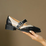 Ethel | Leather Mary Janes