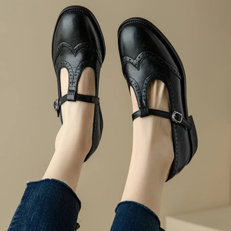 Nellie | Elegant T-Strap Mary Janes