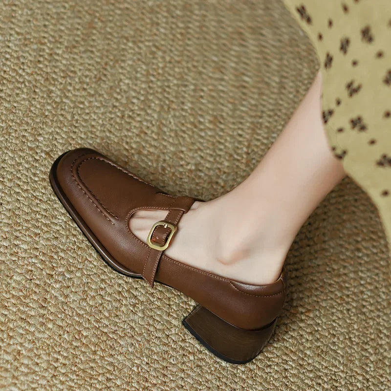 Enid | T-Strap Sandals