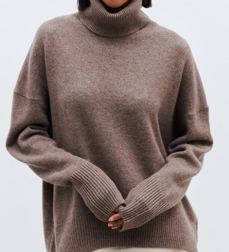 Leona | Women's Oversized Turtleneck Sweater