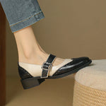 Ethel | Leather Mary Janes