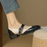 Ethel | Leather Mary Janes