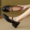 Joyce | Classic Comfortable Leather Mary Janes