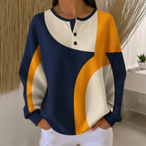 Julie – Contrast Jumper