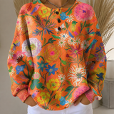 Iris – Floral Jumper