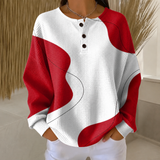 Isla – Red and White Jumper