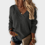 Jane - Soft V-Neck Sweater