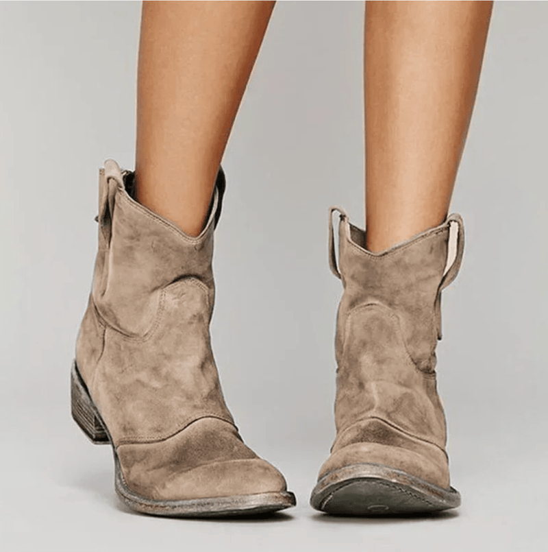 Camille – Suede Orthopedic Boots