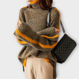 Breseis - Vintage High Neck Sweater