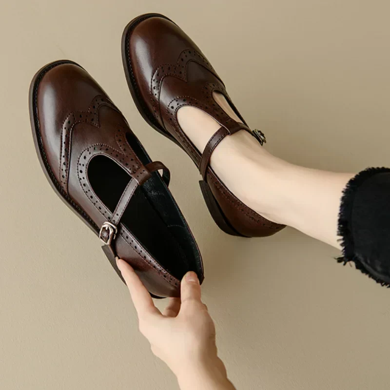 Nellie | Elegant T-Strap Mary Janes