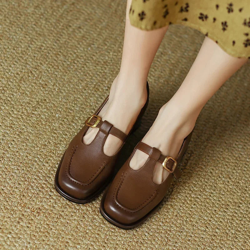 Enid | T-Strap Sandals