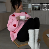 Claire | Women's Love Embroidery Sweater