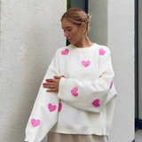 Claire | Women's Love Embroidery Sweater
