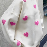 Claire | Women's Love Embroidery Sweater