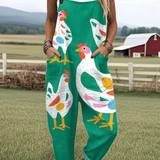 Petra | Fanciful Clucking Dungarees