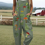 Poppy | Nature-Inspired Embroidered Dungarees