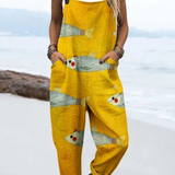 Malvina | Sunny Swimmer Dungarees