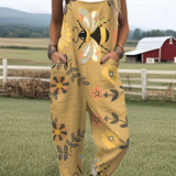 Alexandra | Buzzing Among Flowers Dungarees