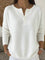 Helena | Buttoned Henley Knit Jumper