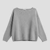 Wren | Women's Wide Neck Brushed Knit Sweater