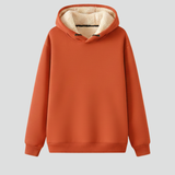 Harper | Women's Sherpa Lined Ribbed Cuff Pullover Hoodie
